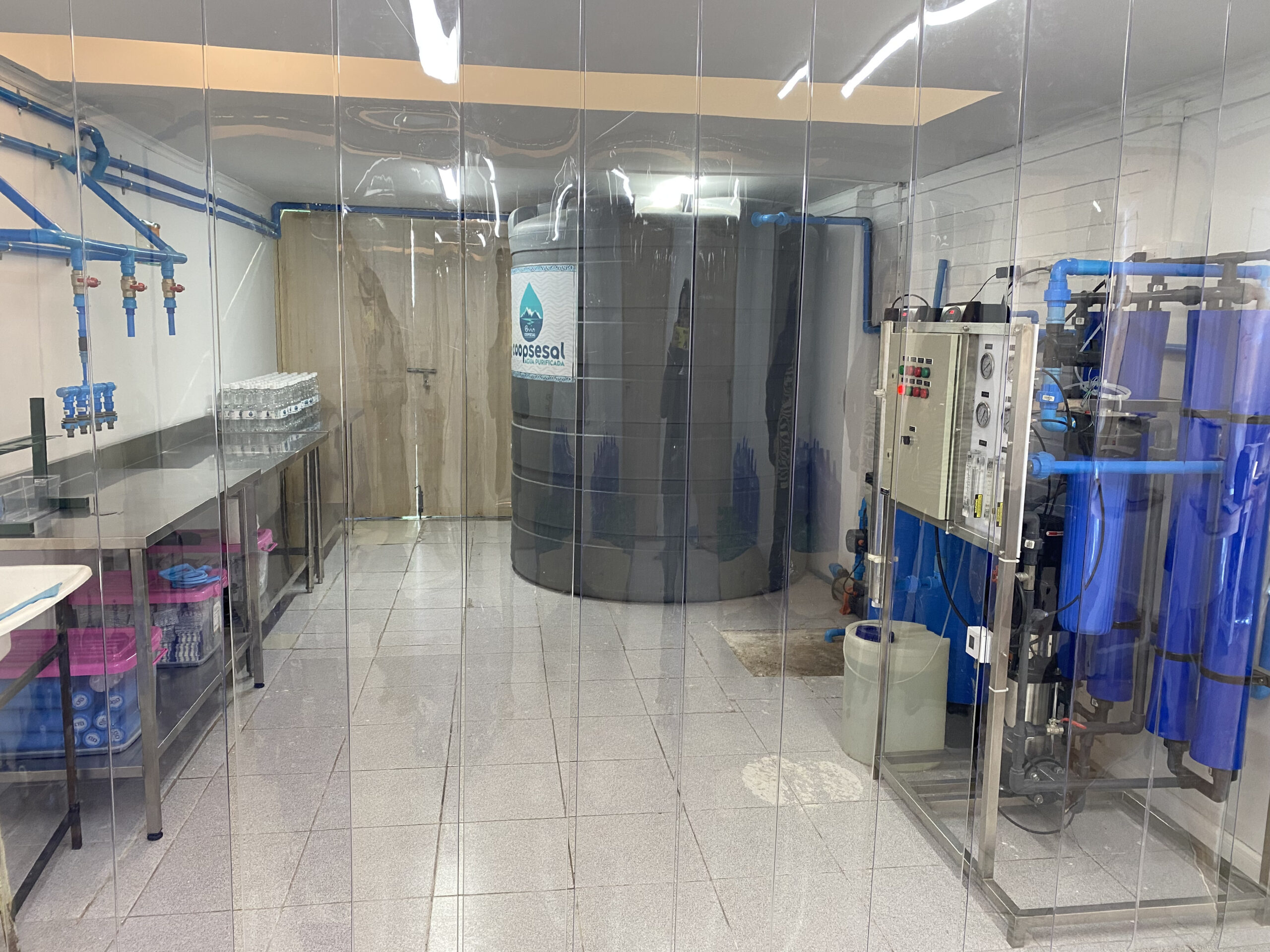 agua purificada